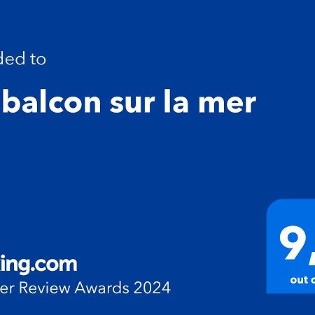Un Balcon Sur La Mer أجاكسيو المظهر الخارجي الصورة